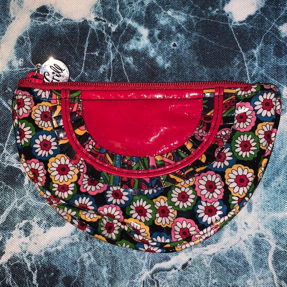 Vera Bradley Flowered Coin Purse